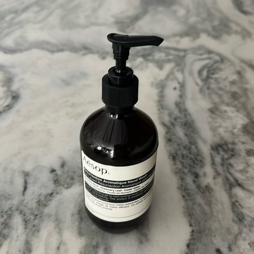 EMPTY BOTTLE: Aesop Resurrection Aromatique Hand Wash